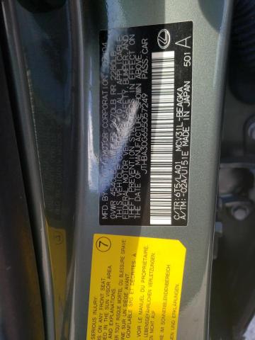 Photo 10 from auction – 2005 LEXUS ES 330 with VIN JTHBA30G655057249