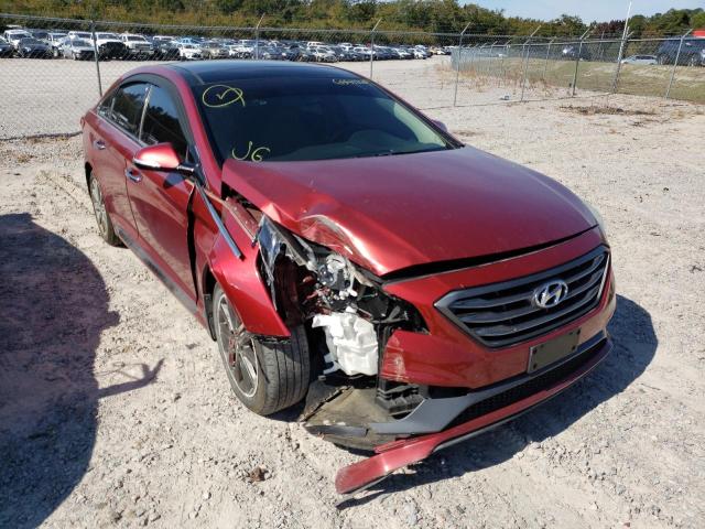 HYUNDAI SONATA SPO 2016 with VIN 5NPE34AF8GH299659 - Photo from auction