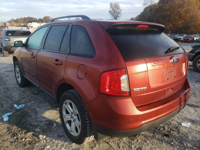 Photo 3 from auction – 2014 FORD EDGE SEL with VIN 2FMDK3JC6EBB52436