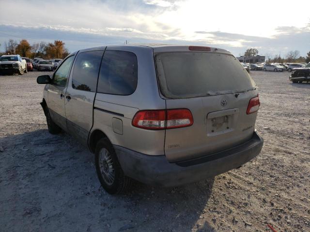 Photo 3 from auction – 2001 TOYOTA SIENNA CE with VIN 4T3ZF19C71U395302