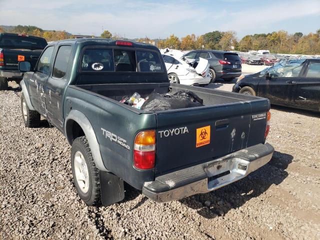 Photo 3 from auction – 2002 TOYOTA TACOMA DOU with VIN 5TEGN92N32Z032019
