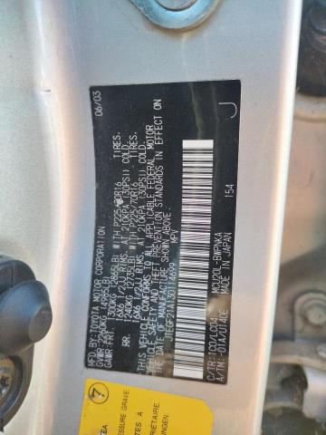 Photo 10 from auction – 2003 TOYOTA HIGHLANDER with VIN JTEGF21A130114699