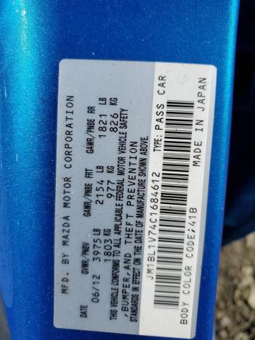 Photo 10 from auction – 2012 MAZDA 3 I with VIN JM1BL1V74C1684612