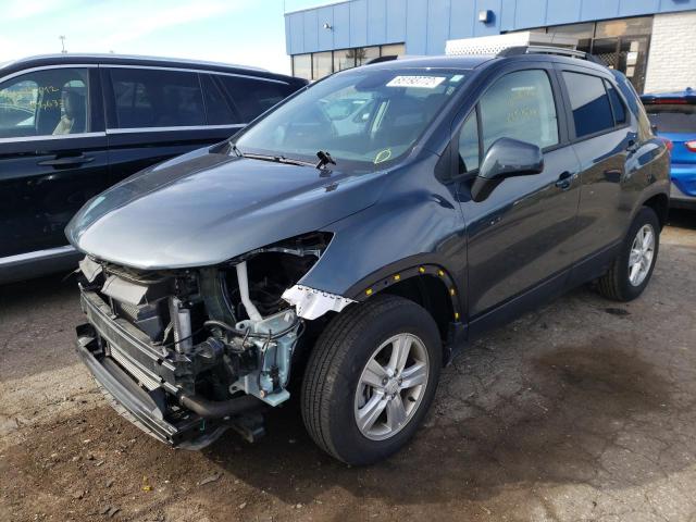 Photo 2 from auction – 2021 CHEVROLET TRAX 1LT with VIN KL7CJPSB4MB341460