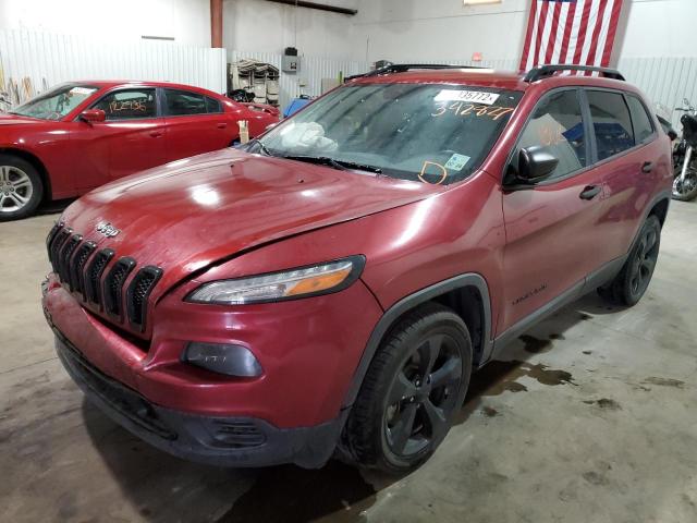 Photo 2 from auction – 2016 JEEP CHEROKEE S with VIN 1C4PJLAB0GW342827