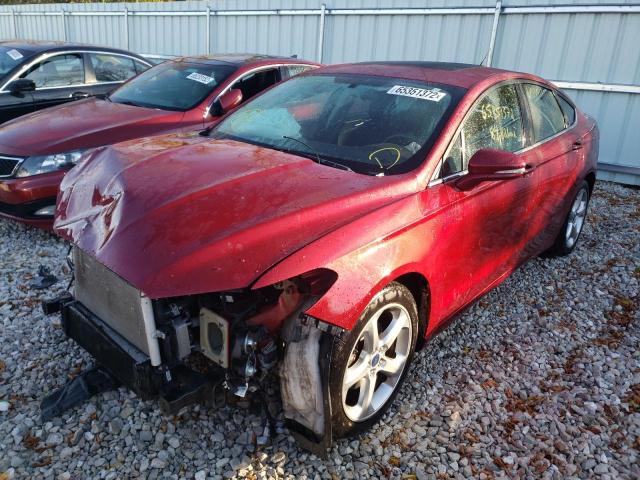 Photo 2 from auction – 2016 FORD FUSION SE with VIN 3FA6P0HD2GR298970