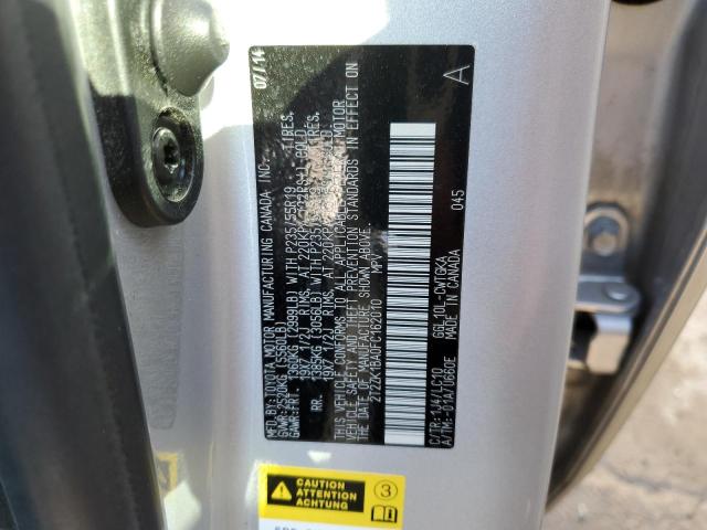 Photo 10 from auction – 2015 LEXUS RX 350 with VIN 2T2ZK1BA0FC162010