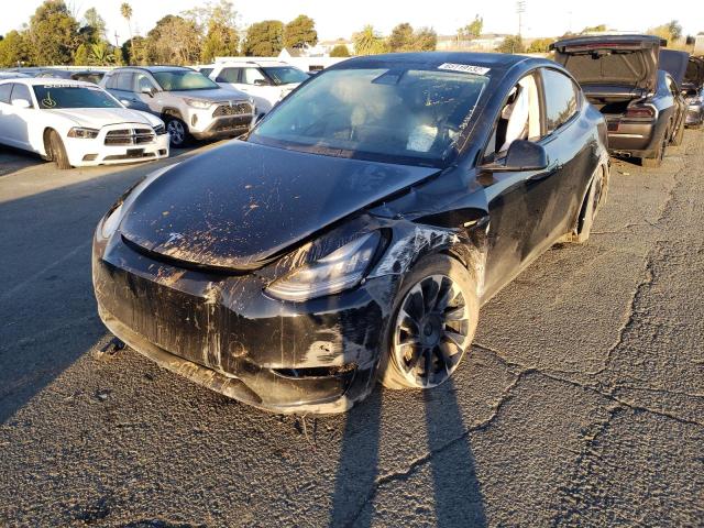 Photo 2 from auction – 2021 TESLA MODEL Y with VIN 5YJYGDEE0MF150367