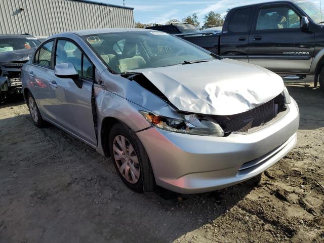 HONDA CIVIC LX 2012 with VIN 19XFB2F50CE100372 - Photo from auction