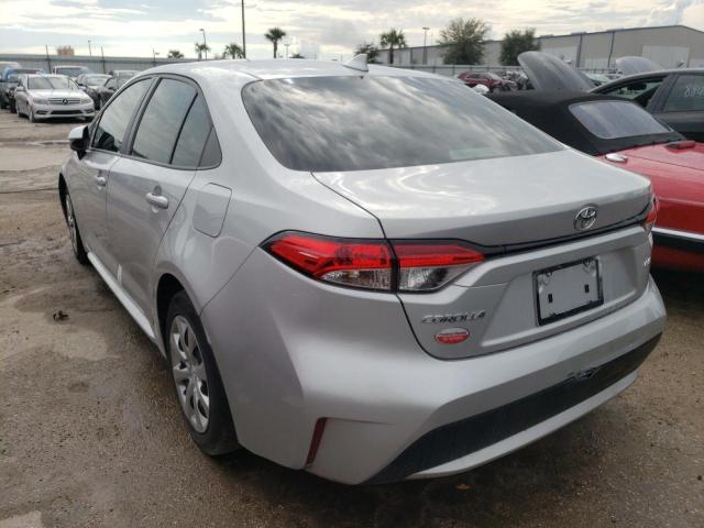 Photo 3 from auction – 2021 TOYOTA COROLLA LE with VIN 5YFEPMAE0MP148180