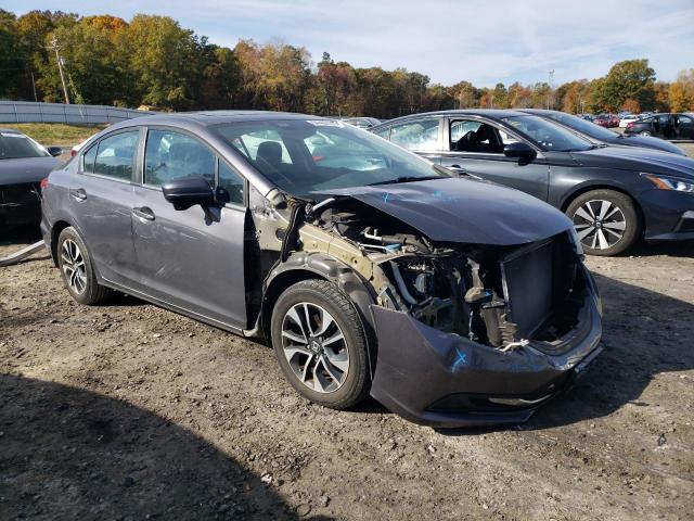 HONDA CIVIC EX 2014 with VIN 2HGFB2F89EH541632 - Photo from auction