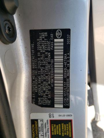 Photo 10 from auction – 2013 TOYOTA AVALON BAS with VIN 4T1BK1EB3DU017100