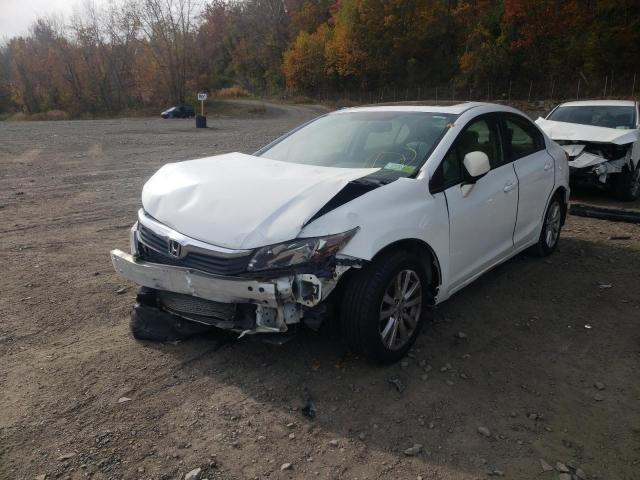 Photo 2 from auction – 2012 HONDA CIVIC EX with VIN 19XFB2F80CE303093