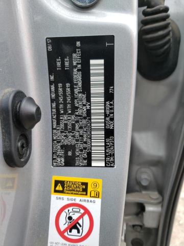 Photo 10 from auction – 2017 TOYOTA HIGHLANDER with VIN 5TDDGRFH3HS034571
