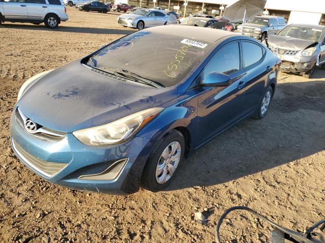 Photo 2 from auction – 2016 HYUNDAI ELANTRA with VIN KMHDH4AE2GU649244
