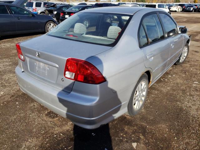 Photo 4 from auction – 2005 HONDA CIVIC LX with VIN 2HGES16635H021592