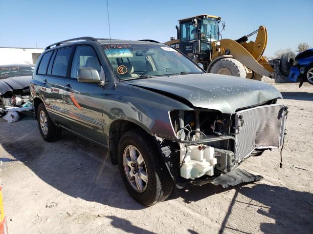 TOYOTA HIGHLANDER 2006 with VIN JTEDP21AX60117637 - Photo from auction