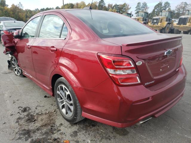 Photo 3 from auction – 2019 CHEVROLET SONIC LT with VIN 1G1JD5SB9K4150486