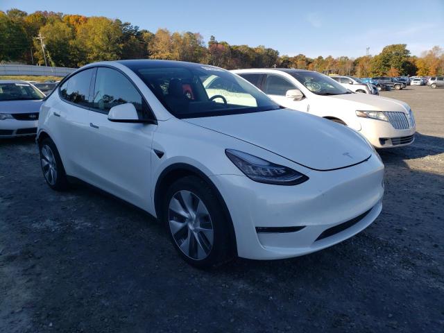 TESLA MODEL Y 2021 with VIN 5YJYGDEE3MF082291 - Photo from auction