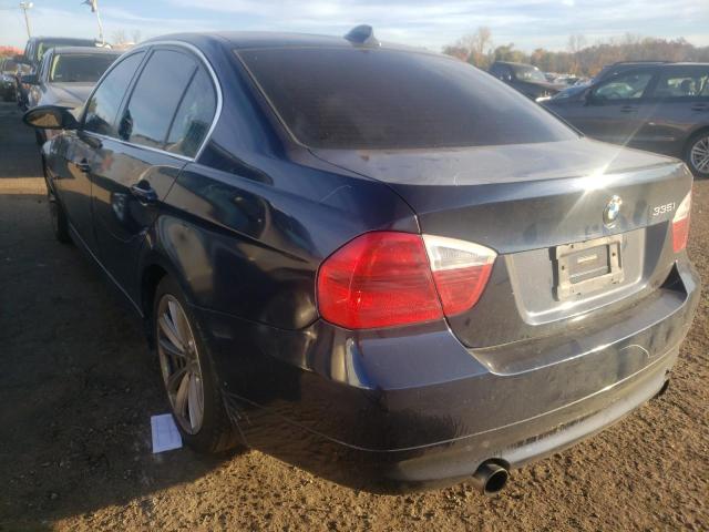 Photo 3 from auction – 2007 BMW 335 I with VIN WBAVB735X7P100797