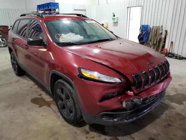 JEEP CHEROKEE S 2016 with VIN 1C4PJLAB0GW342827 - Photo from auction