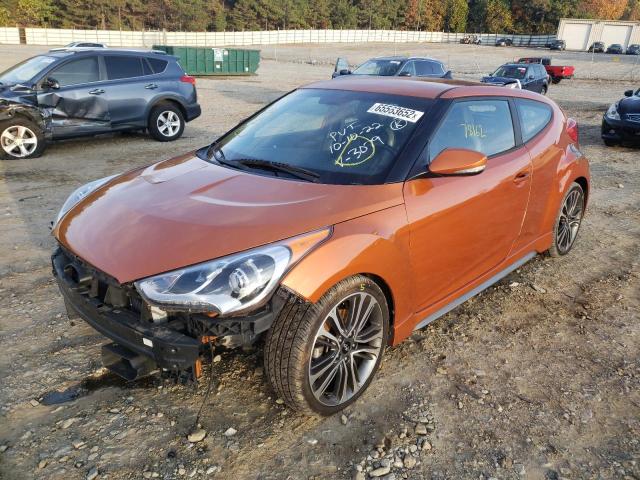 Photo 2 from auction – 2016 HYUNDAI VELOSTER T with VIN KMHTC6AEXGU293079