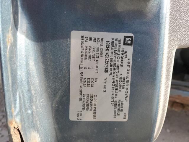 Photo 10 from auction – 2009 CHEVROLET SILVERADO with VIN 1GCEK14C19Z276738