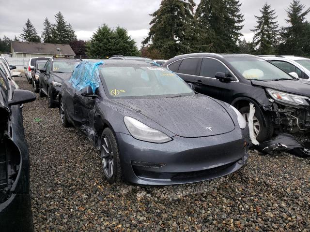 TESLA MODEL 3 2022 with VIN 5YJ3E1EB1NF334870 - Photo from auction