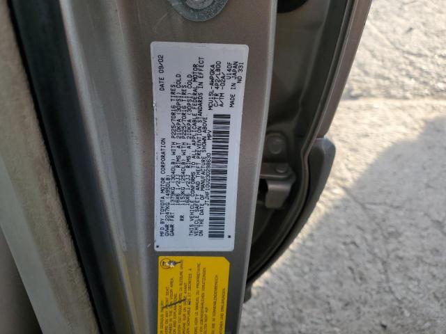Photo 10 from auction – 2003 LEXUS RX 300 with VIN JTJHF10U230298630