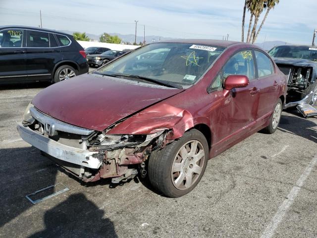 Photo 2 from auction – 2008 HONDA CIVIC LX with VIN 1HGFA16558L040456
