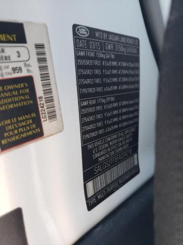 Photo 10 from auction – 2015 LAND ROVER RANGE ROVE with VIN SALGS2TF5FA224218