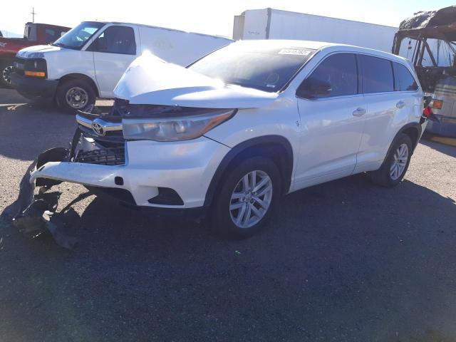 Photo 2 from auction – 2015 TOYOTA HIGHLANDER with VIN 5TDZKRFH3FS111442