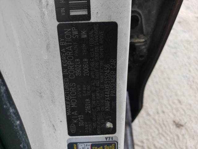 Photo 10 from auction – 2014 KIA FORTE EX with VIN KNAFX4A8XE5152456