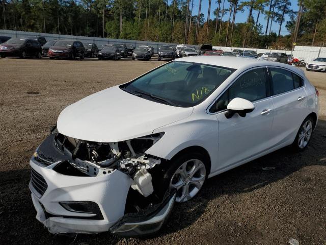 Photo 2 from auction – 2018 CHEVROLET CRUZE PREM with VIN 3G1BF6SM6JS555760