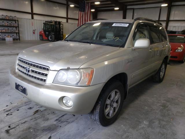 Photo 2 from auction – 2002 TOYOTA HIGHLANDER with VIN JTEGF21A820040437