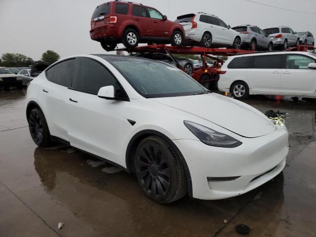TESLA MODEL Y 2022 with VIN 7SAYGDEFXNF468364 - Photo from auction