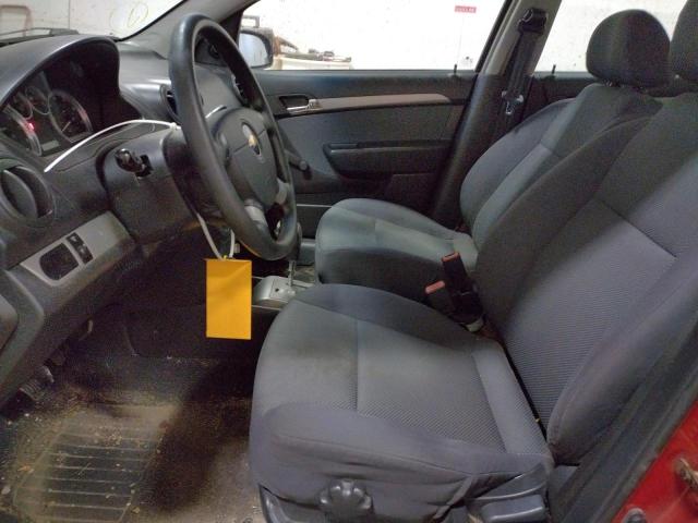 Photo 5 from auction – 2007 CHEVROLET AVEO BASE with VIN KL1TD56657B088107