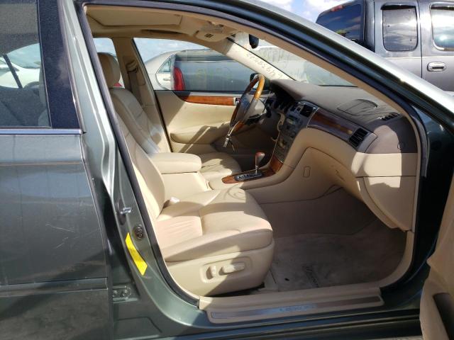 Photo 5 from auction – 2005 LEXUS ES 330 with VIN JTHBA30G655057249