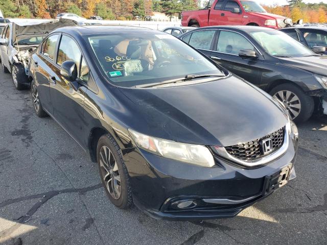 HONDA CIVIC EXL 2013 with VIN 2HGFB2F9XDH526435 - Photo from auction
