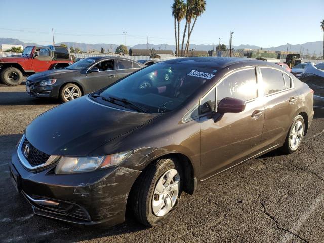 Photo 2 from auction – 2014 HONDA CIVIC LX with VIN 2HGFB2F59EH506420