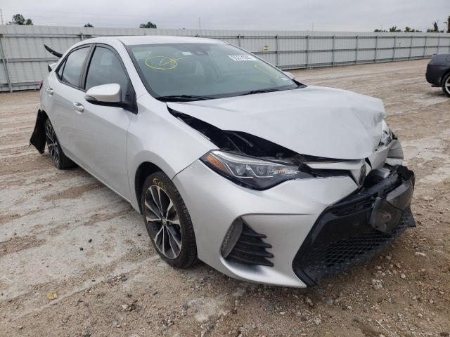 TOYOTA COROLLA L 2019 with VIN 2T1BURHE6KC182393 - Photo from auction
