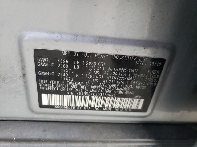 Photo 10 from auction – 2013 SUBARU OUTBACK 2. with VIN 4S4BRBKC9D3250693