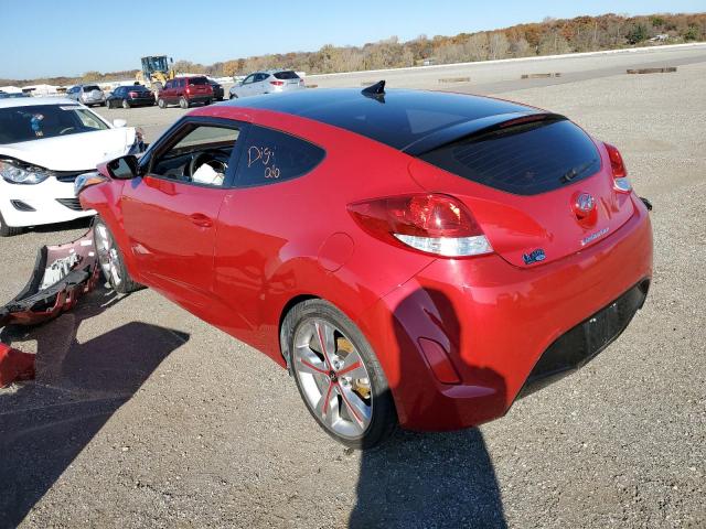 Photo 3 from auction – 2017 HYUNDAI VELOSTER with VIN KMHTC6AD5HU318088