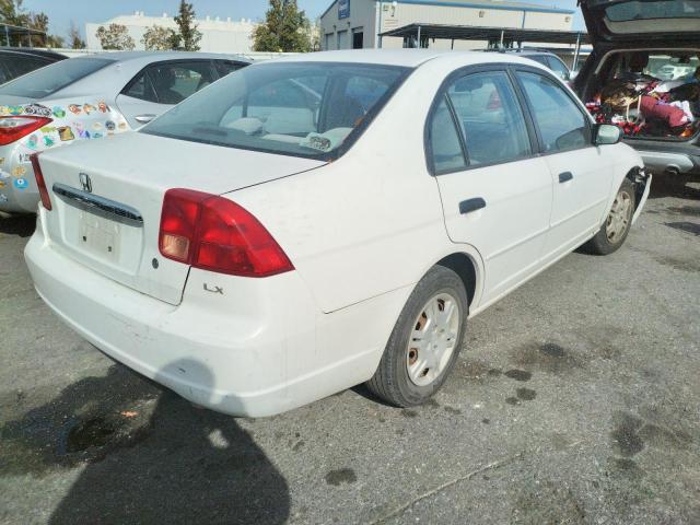Photo 4 from auction – 2001 HONDA CIVIC LX with VIN 2HGES16531H537839