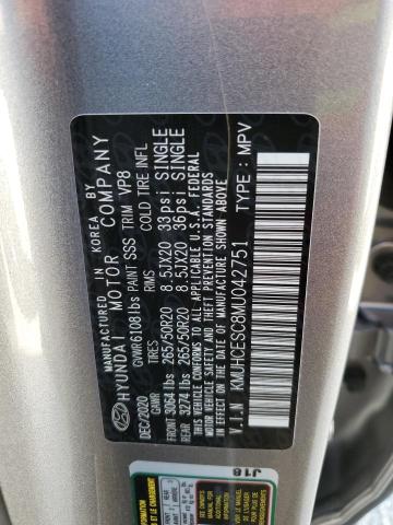 Photo 10 from auction – 2021 GENESIS GV80 BASE with VIN KMUHCESC8MU042751