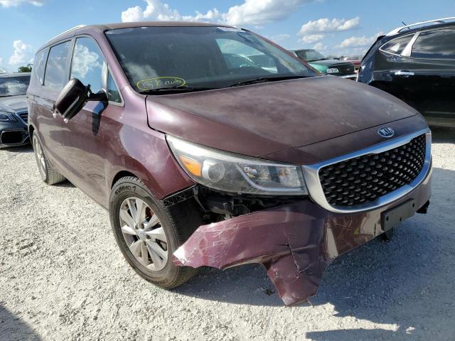 Photo 1 from auction – 2015 KIA SEDONA LX with VIN KNDMB5C11F6067936