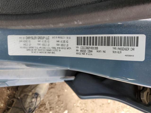 Photo 10 from auction – 2015 CHRYSLER 200 S with VIN 1C3CCCBB2FN591999