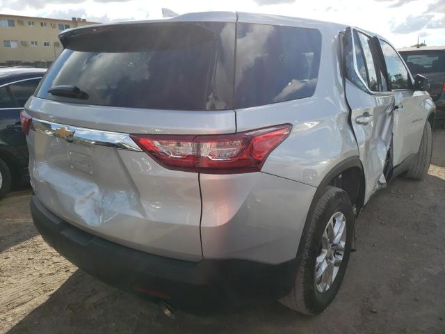 Photo 4 from auction – 2021 CHEVROLET TRAVERSE L with VIN 1GNERFKW4MJ162401