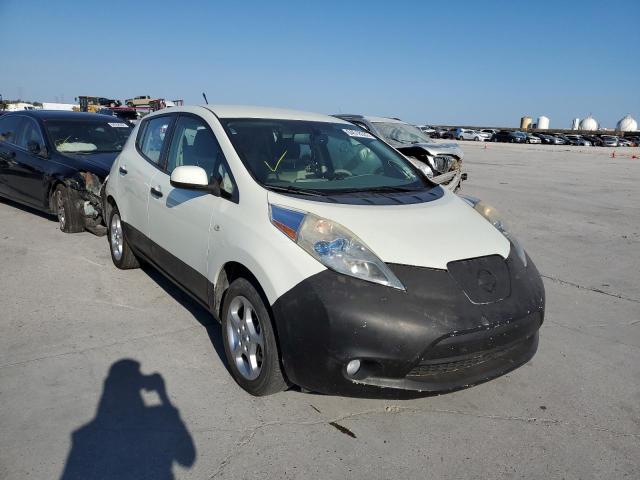 NISSAN LEAF SV 2012 with VIN JN1AZ0CP6CT022562 - Photo from auction