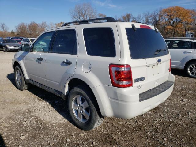 Photo 3 from auction – 2012 FORD ESCAPE XLT with VIN 1FMCU0DG7CKC54057